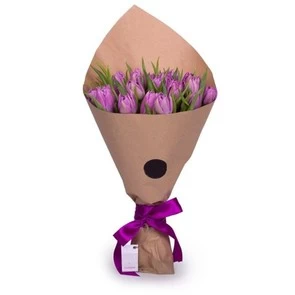 Фиолетовый тюльпан 15 шт.